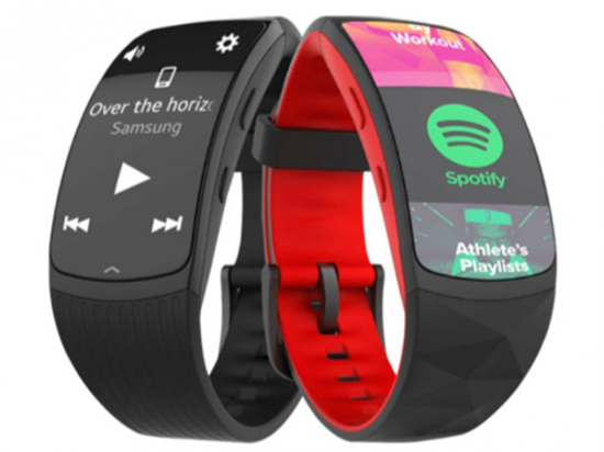 與Note8同發(fā)！三星全面屏健身手環(huán)官方渲染圖曝光