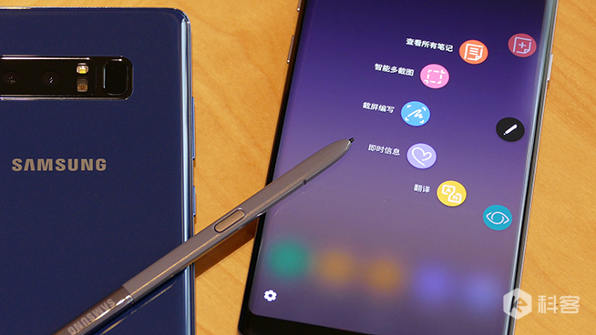 三星Note8上手體驗：全視曲面屏+雙攝+S Pen，這才是旗艦