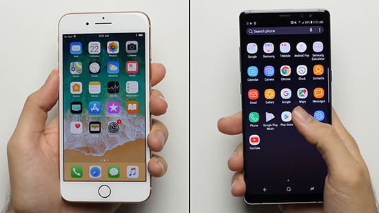 iPhone 8 Plus最強(qiáng)玻璃機(jī)身撞擊對(duì)比測(cè)試：三星Note 8笑了