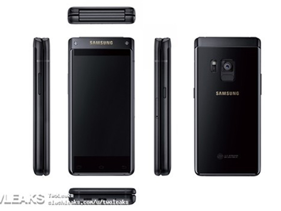 手機(jī)中的賓利！三星W2018配置曝光：雙屏翻蓋+驍龍835