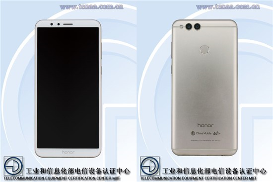 華為榮耀首款全面屏手機(jī)7X全曝光：售價1799元起