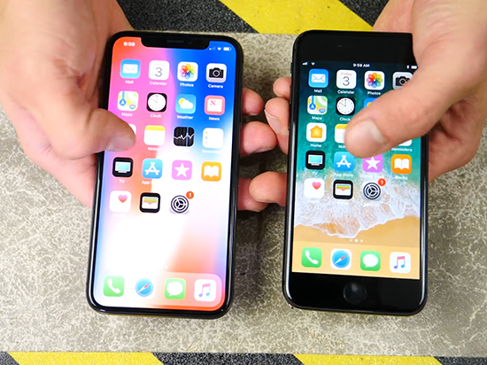 iPhone X抗摔對(duì)比測(cè)試：還不買AppleCare？