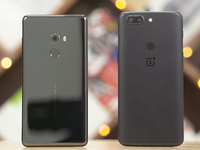 小米MIX2對(duì)比一加5T：屏幕差距不大，但拍照還是雙攝的好