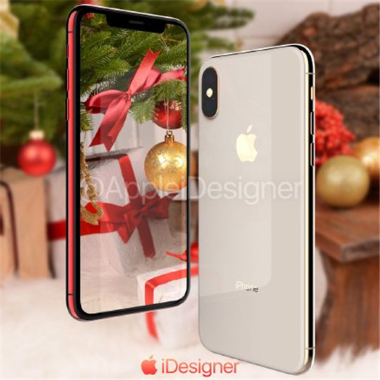 iPhone X新配色渲染圖曝光：紅黑撞色設(shè)計(jì)，有點(diǎn)騷氣