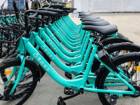 東莞、佛山嘗鮮！滴滴自有品牌青桔單車上線：免押金騎行