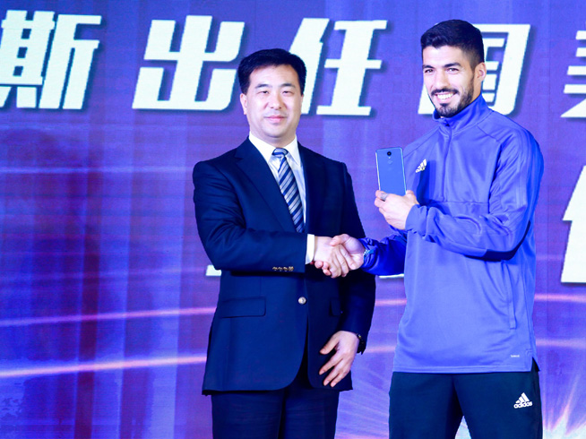 國美手機(jī)力邀蘇亞雷斯代言！6月發(fā)布神秘新品