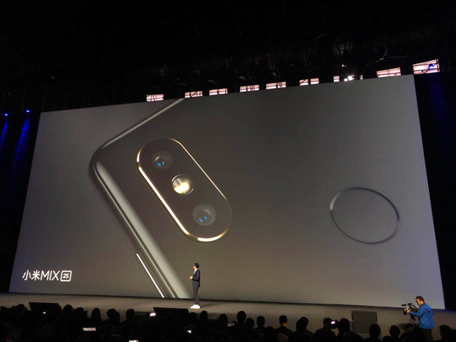 加量不加價！小米MIX 2S發(fā)布，相機媲美iPhone X