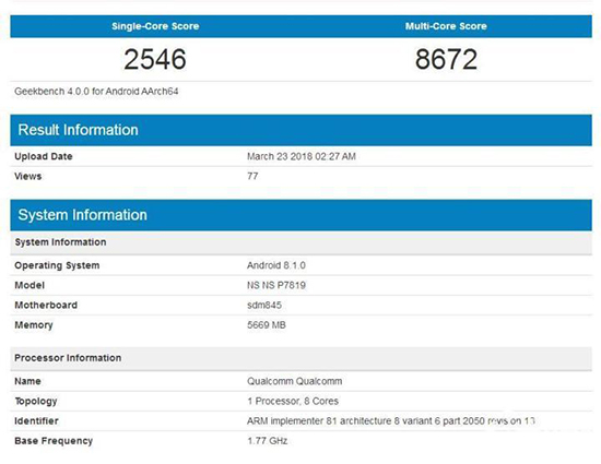 三星Note9跑分曝光：能否與iPhone X Plus一戰(zhàn)？