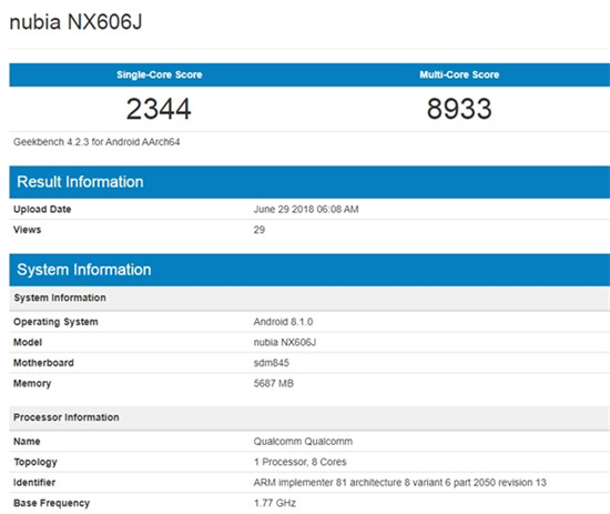 科客晚報(bào)：努比亞全面屏3.0新機(jī)跑分曝光 荷蘭商務(wù)人士最愛(ài)手機(jī)是它