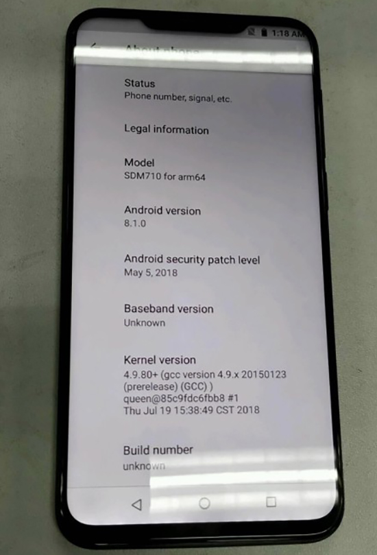 魅族X8真機照曝光：最終還是加入了“劉海屏”陣營 驍龍710加持