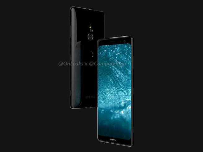 索尼Xperia XZ3渲染圖曝光：曲面屏搶眼 然而雙攝還不會(huì)標(biāo)配？