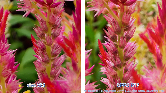 OPPO R17對(duì)比vivo X23:拍照清晰度與夜景表現(xiàn)完美超越X23