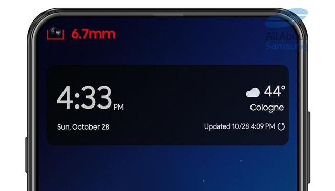 與華為撞期12月發(fā)布 三星開(kāi)孔屏Galaxy A8s信息全曝光