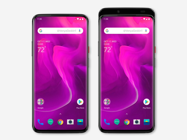 一加手機(jī)7渲染圖曝光：用上滑蓋式設(shè)計(jì) 提早發(fā)布穩(wěn)了？