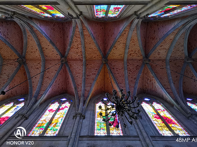 榮耀V20實(shí)拍樣張測試：4800萬像素超清單攝 成像很有競爭力