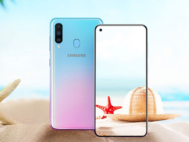  黑瞳全視屏配三攝 三星Galaxy A60元?dú)獍嫘屡渖_(kāi)售