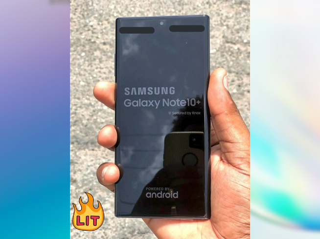 三星Note10+真機(jī)照曝光：極窄邊框誘人 拍攝用機(jī)竟是新iPhone？