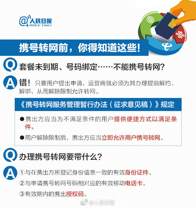 11月底前全國提供服務(wù) 攜號(hào)轉(zhuǎn)網(wǎng)需要滿足些什么條件？