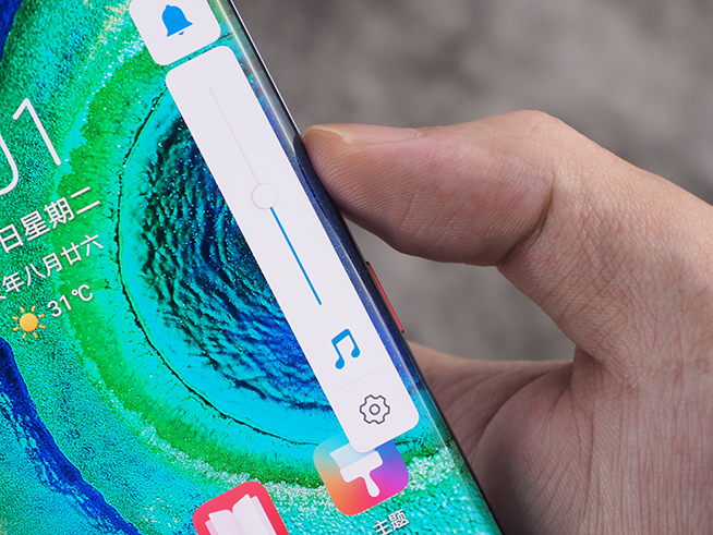 超曲面環(huán)幕屏好看也好用！華為Mate30 Pro側屏觸控體驗實測