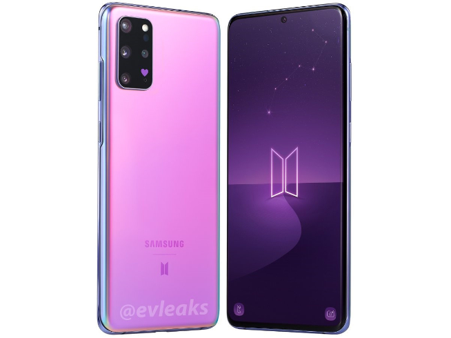 三星Galaxy S20+ BTS版曝光：紫色定制全家桶！你心動了嗎？
