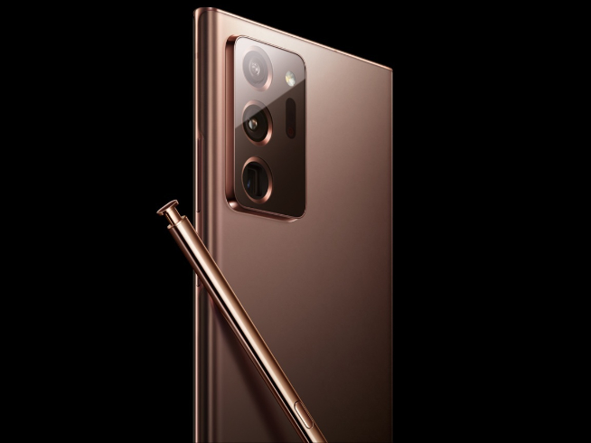 三星Note20 Ultra渲染圖意外曝光：對(duì)勁了！新配色很贊