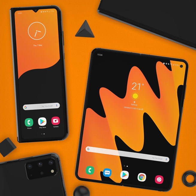 三星Note20 Ultra渲染圖意外曝光：對(duì)勁了！新配色很贊