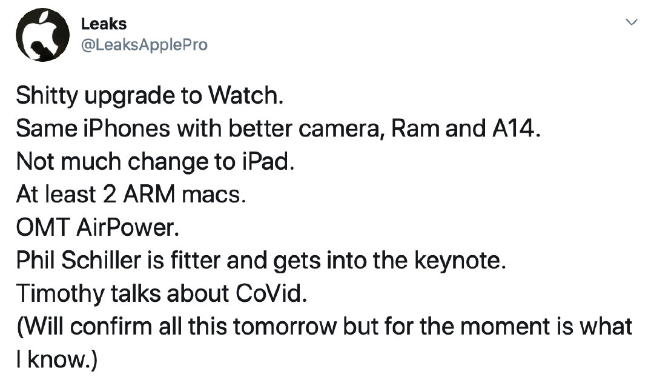 蘋果發(fā)布會(huì)已開始錄制？！iPhone 12最終發(fā)布日子仍有懸念