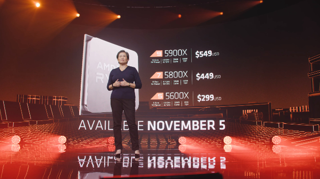 AMD銳龍5000系列處理器發(fā)布：性能飆升完勝英特爾 售價2030元起！
