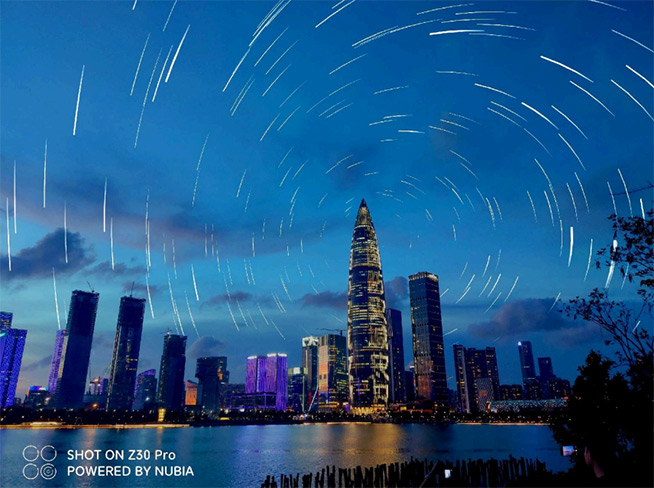 努比亞Z30 Pro首發(fā)4999元起，手持秒拍星軌+黃金曲率柔曲屏