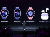 華米三款A(yù)mazfilt智能手表亮相：自研Zepp OS，比蘋(píng)果更Pro