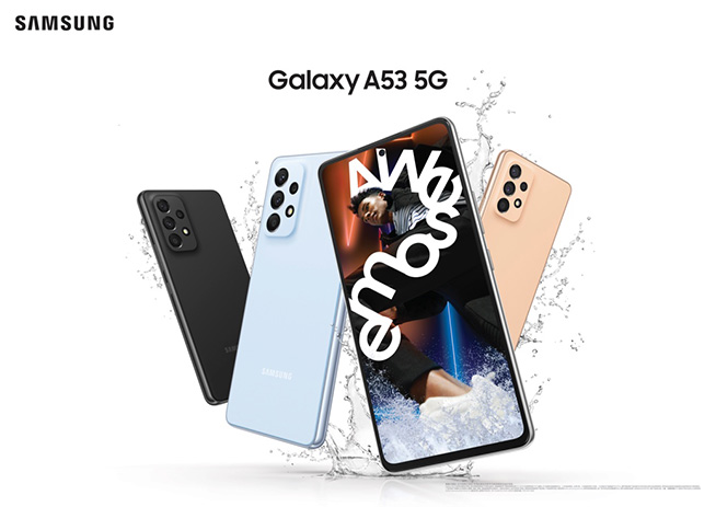 三星發(fā)布Galaxy A53 5G：IP67防塵防水+5000mAh電池