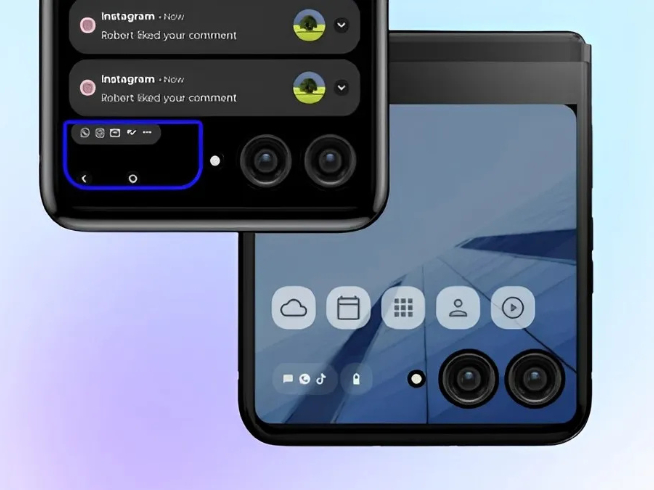 定義小折疊終極形態(tài)？摩托羅拉新款moto razr折疊屏手機官宣