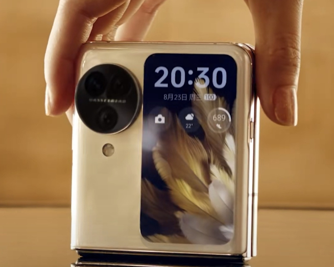 8月29日登場(chǎng)！舒淇代言O(shè)PPO Find N3 Flip突然官宣